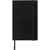 C.R. Gibson Black Bonded Leather Journal, 5'' x 8.2''