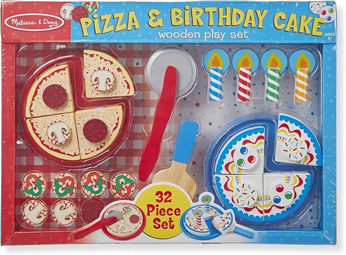 melissa and doug pizza and cake