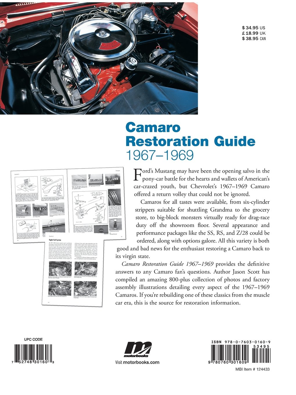 1968 Camaro Factory Assembly Instruction Manual Download
