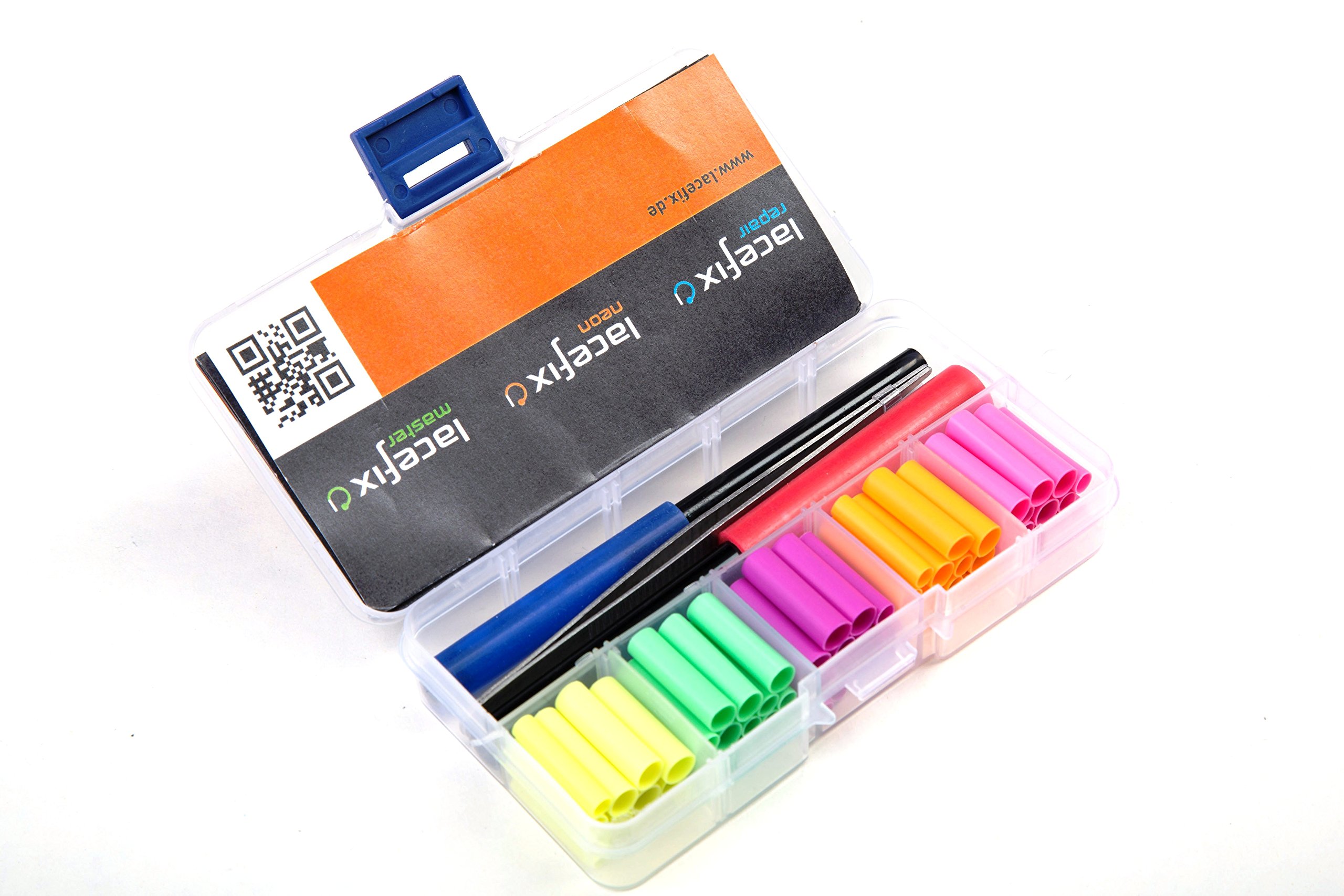 lacefix Neon Fashion Passport Kit for Shoelaces