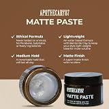 Apothecary 87 Matte Paste Hair Styling Cream Medium Hold Volume Texture 50ml view 5