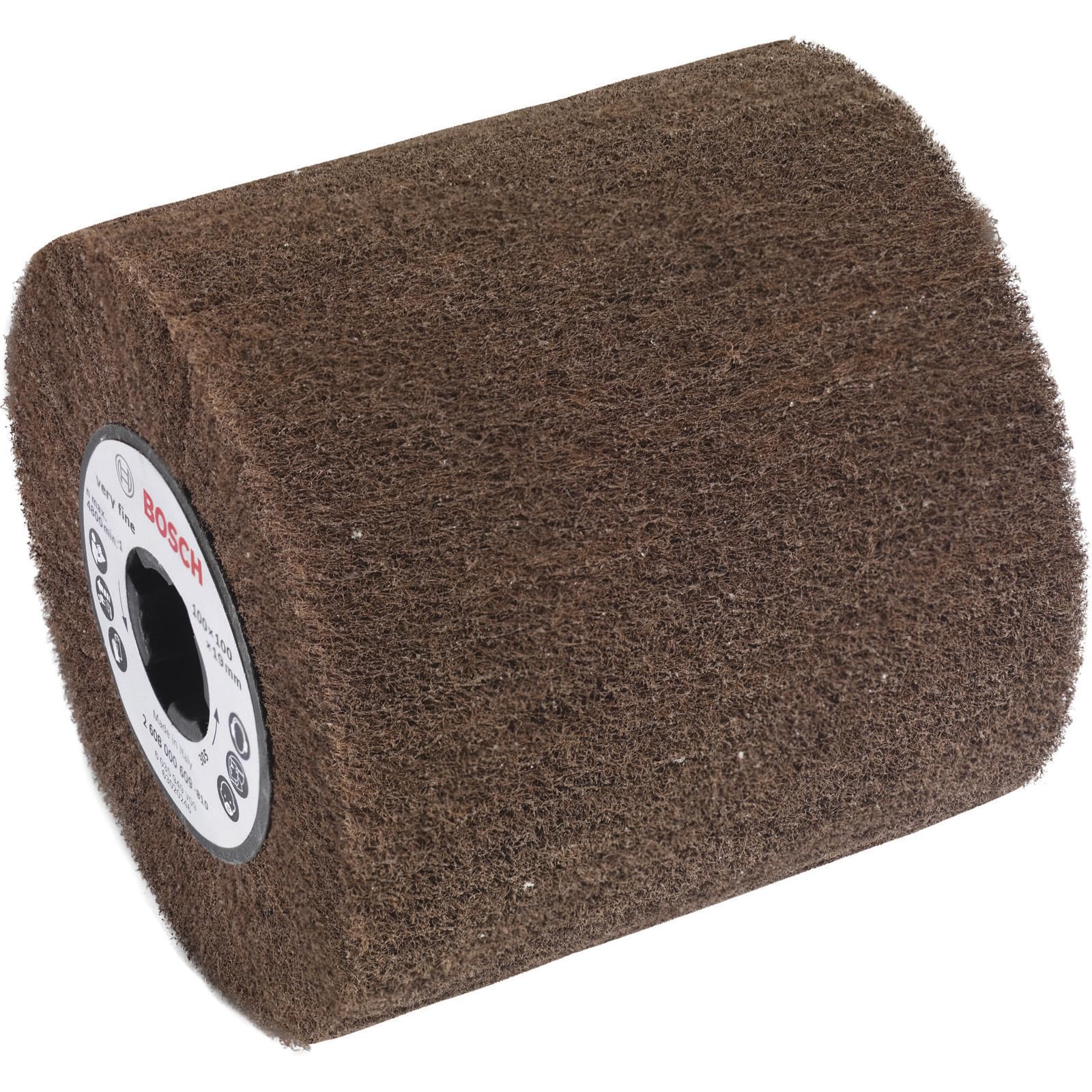 Bosch Accessories 2608000607 Coarse Fleece Sanding Roller, 0 V, Brown, 100 x 19 mm