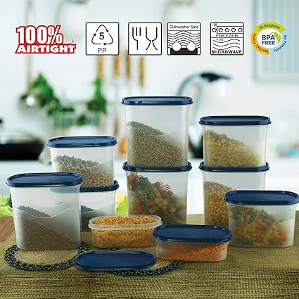 Cello Snapfresh Container Set 10 Pcs-Blue