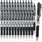 M&G Gel Pens, 0.7mm Black Gel Pens Medium Point, 36 PCS Retractable Gel Ink Rollerball Pens, Gel Ink Pens with Premium Ink & Comfort Grip for Smooth Writing Office School Men Women