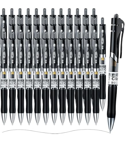 Bolígrafos De Gel Negros De 0,5 Mm Lindo Diseño Coreano Para Tudiant Critor Tinta Que Fluye Suavemente Color Neutros De 0,28 € | DHgate