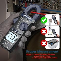 ALLmeter Digital Clamp Meter Multimeter Tester 6000