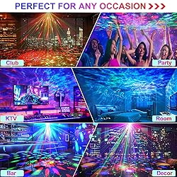 Disco Ball Light,Party Disco Dj Strobe Ocean Star
