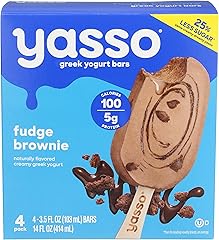 YASSO Fudge Brownie Frozen Greek Yogurt Bars, 14 FZ
