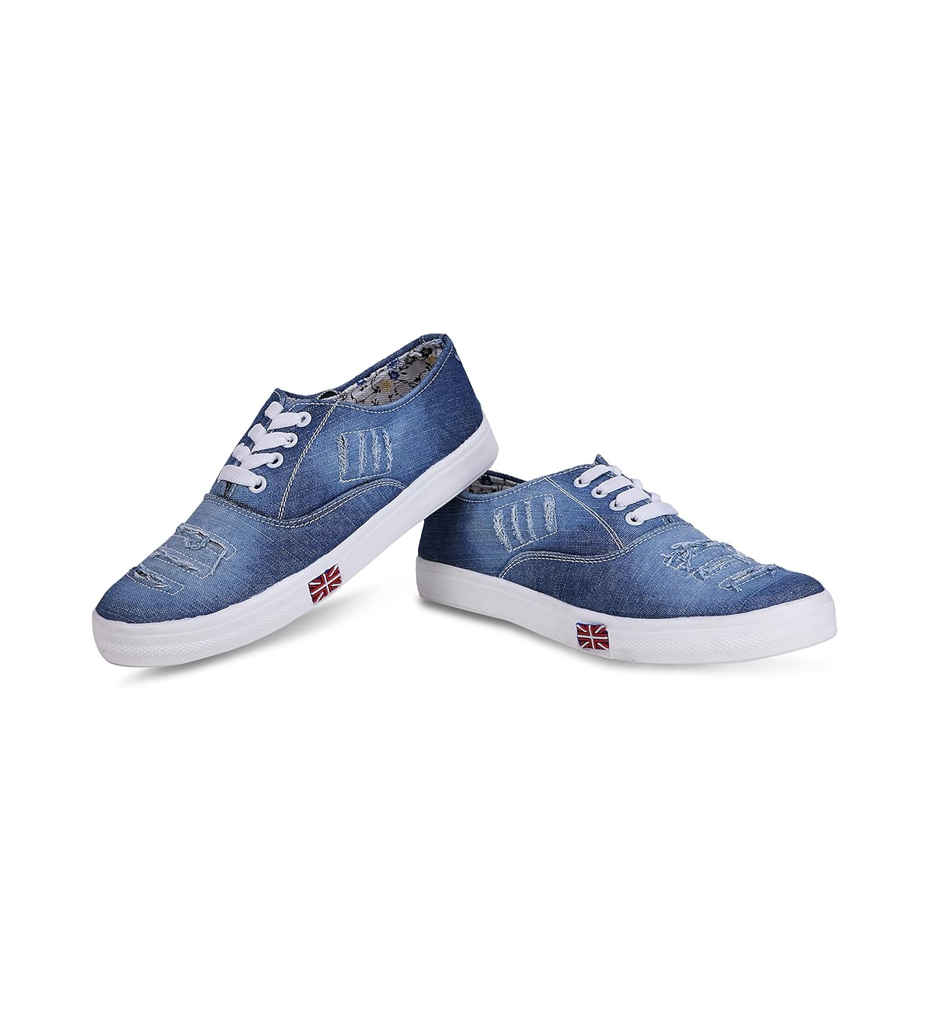 krafter women denim casual shoes