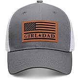 Bakyiwe Girl Father Daddy Gifts Dad Hats for Men, Adjustable Dad Trucker Hat, Fathers Day Birthday Gifts from Daughter
