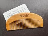 RustiK Labour/Birthing Comb Natural Pear Wood Acupressure Pain Relief view 6