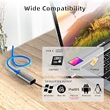 WALNEW USB C to Ethernet Adapter 2 Pack Gigabit RJ45 Type C LAN Dongle view 4