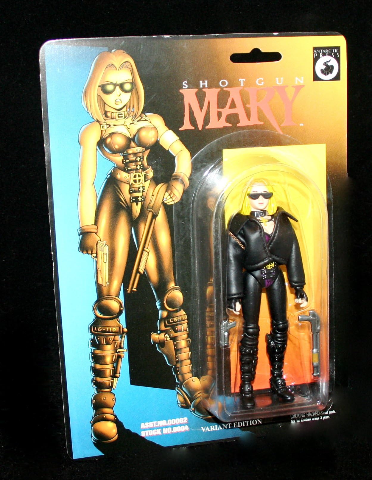 Warrior Nun Shotgun Mary 5½ Inch Action Figure & Accessories from Ben Dunn's Areala Comic Series