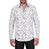 Robert Graham Men’s Byzantine Long Sleeve Woven Button Down Shirt