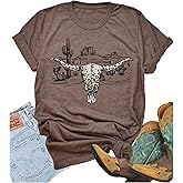 Funny Western Shirts for Women Cowboy Take Me Away Vintage Graphic Country T Shirt Teen Girls Summer Retro Tees Tops