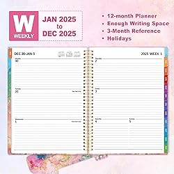 SUNEE 2025 Weekly and Monthly Planner - from