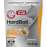 ARM &amp; HAMMER HardBall Clumping Cat Litter, Garden Bloom, 14.5 Lbs | Lightweight 5-in-1, 24/7 Odor Control, Easy Clean Up, Non-Clay Formula, 99.9% Dust-Free, Multi-Cat