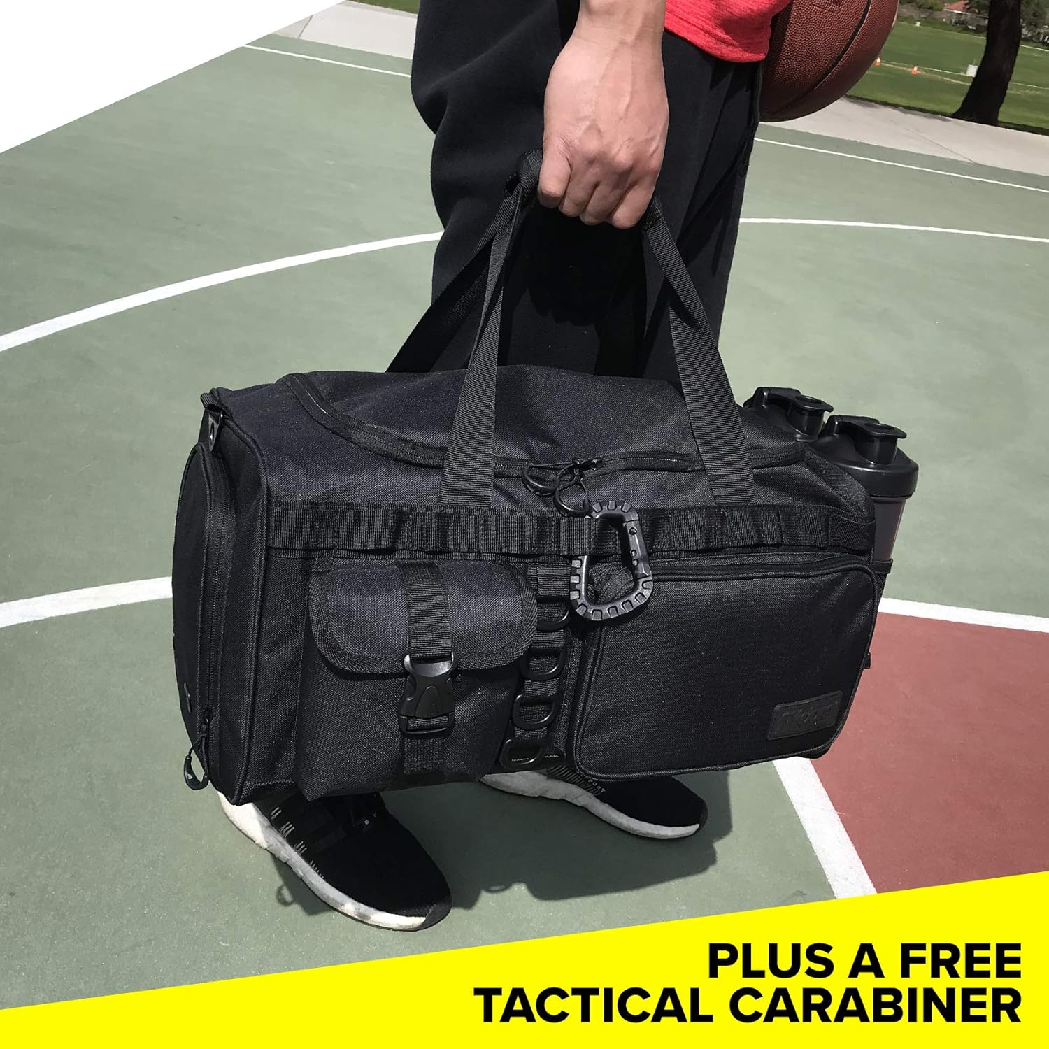soccer duffle bag with shoe compartment