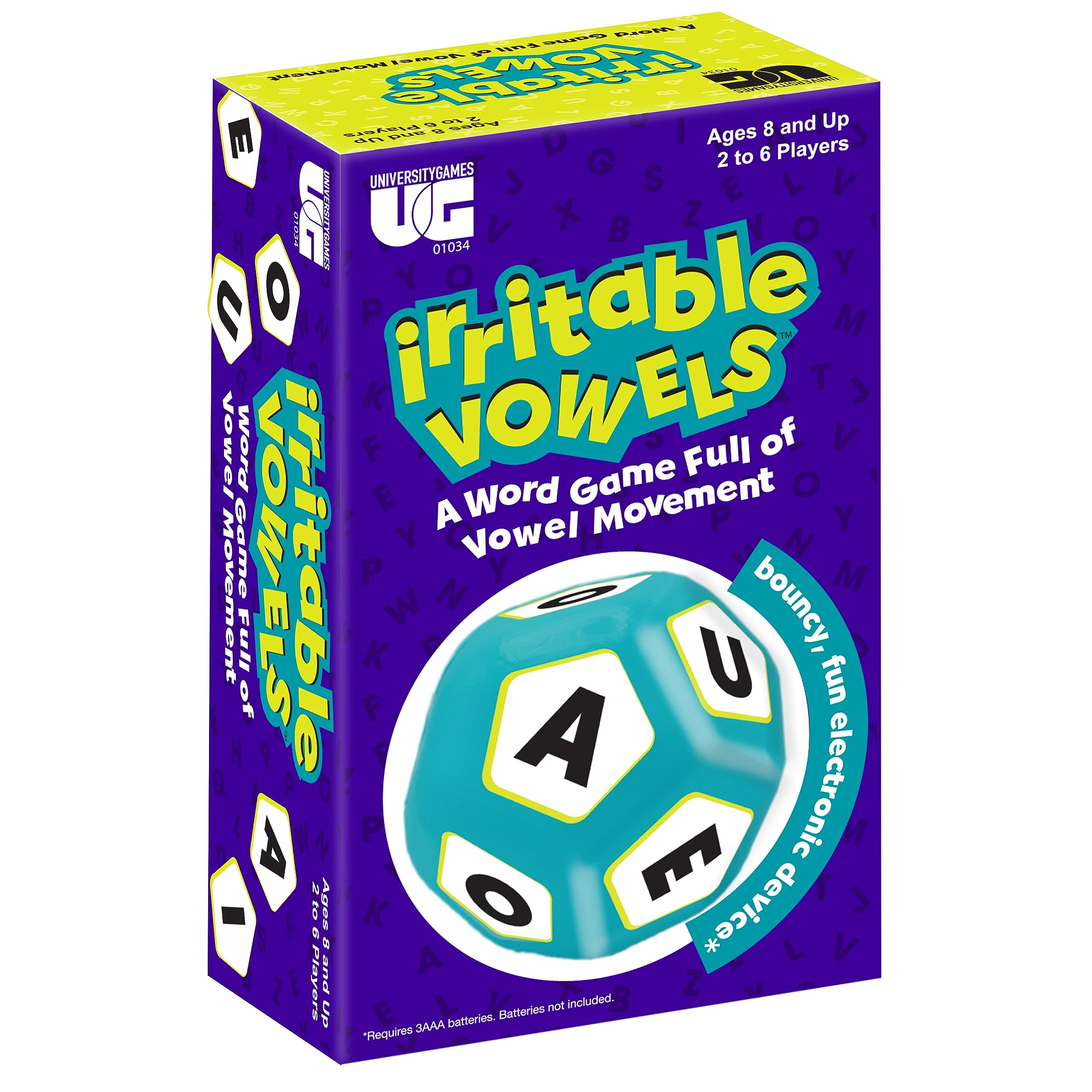 University Games Irritable Vowels, Blue