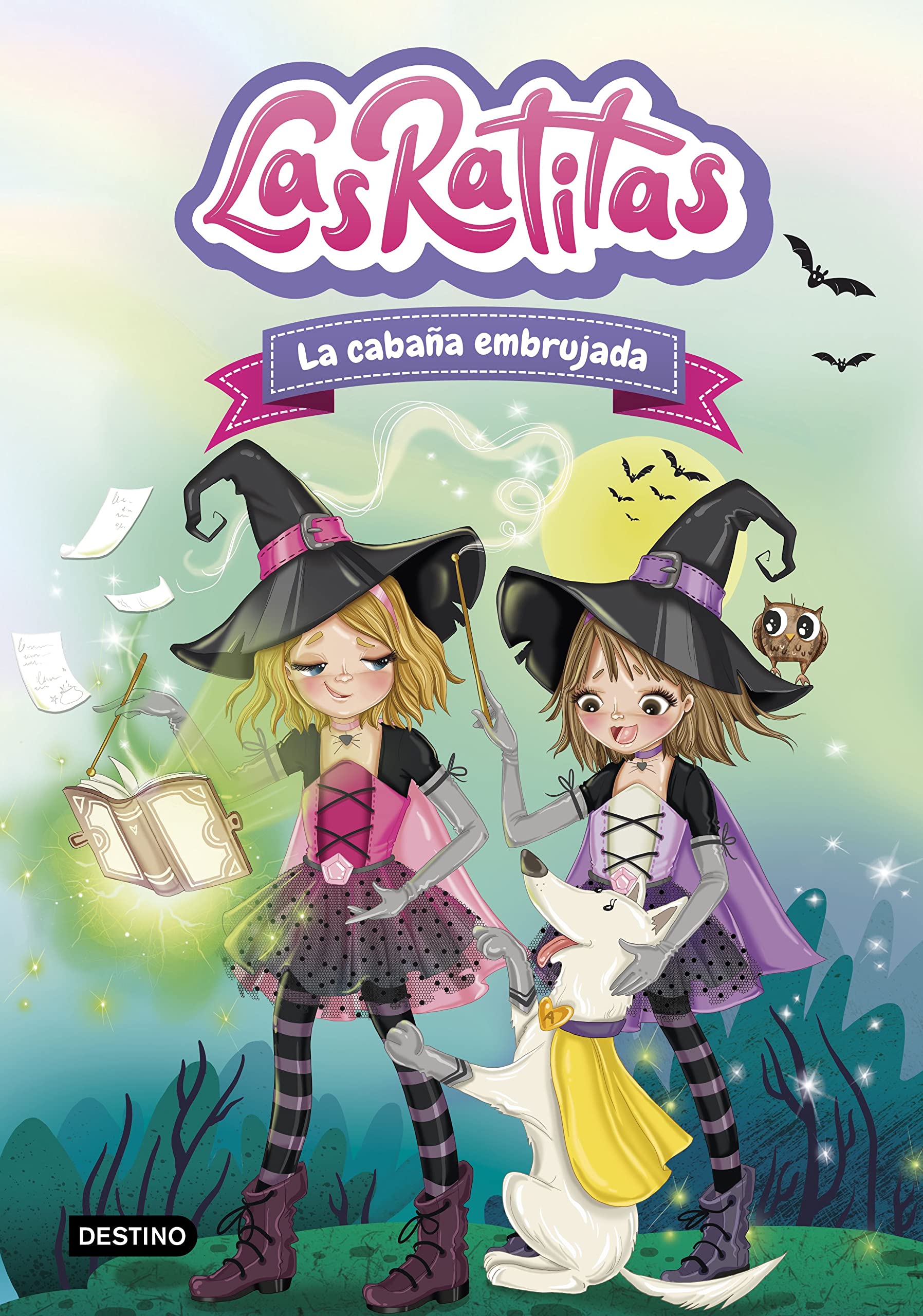 Portada de Las Ratitas 9. La cabaña embrujada (Jóvenes influencers)