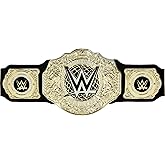 Mattel WWE Championship Title, World Heavyweight Championship Role-Play & Costume Piece, Leather-Like Belt 3+ Feet