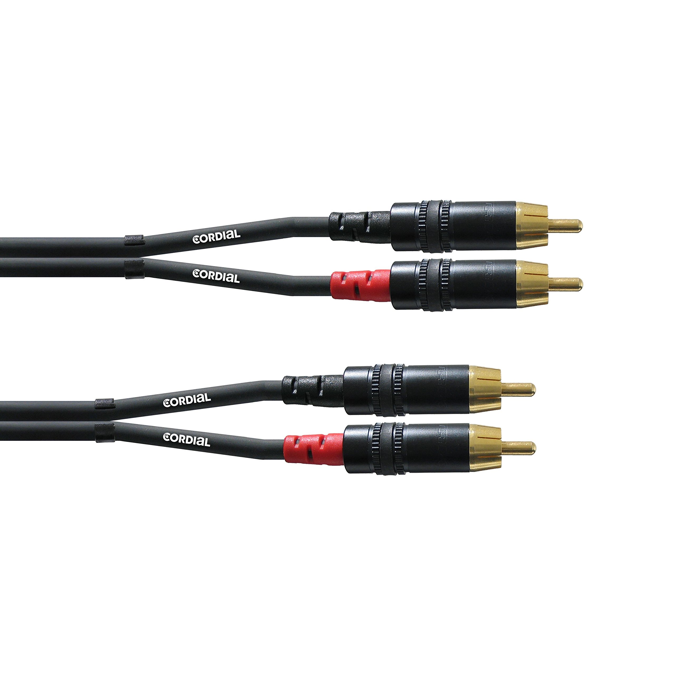 Cordial CFU 0.3 CC 2x RCA Male/2x RCA Male, 0.3 m
