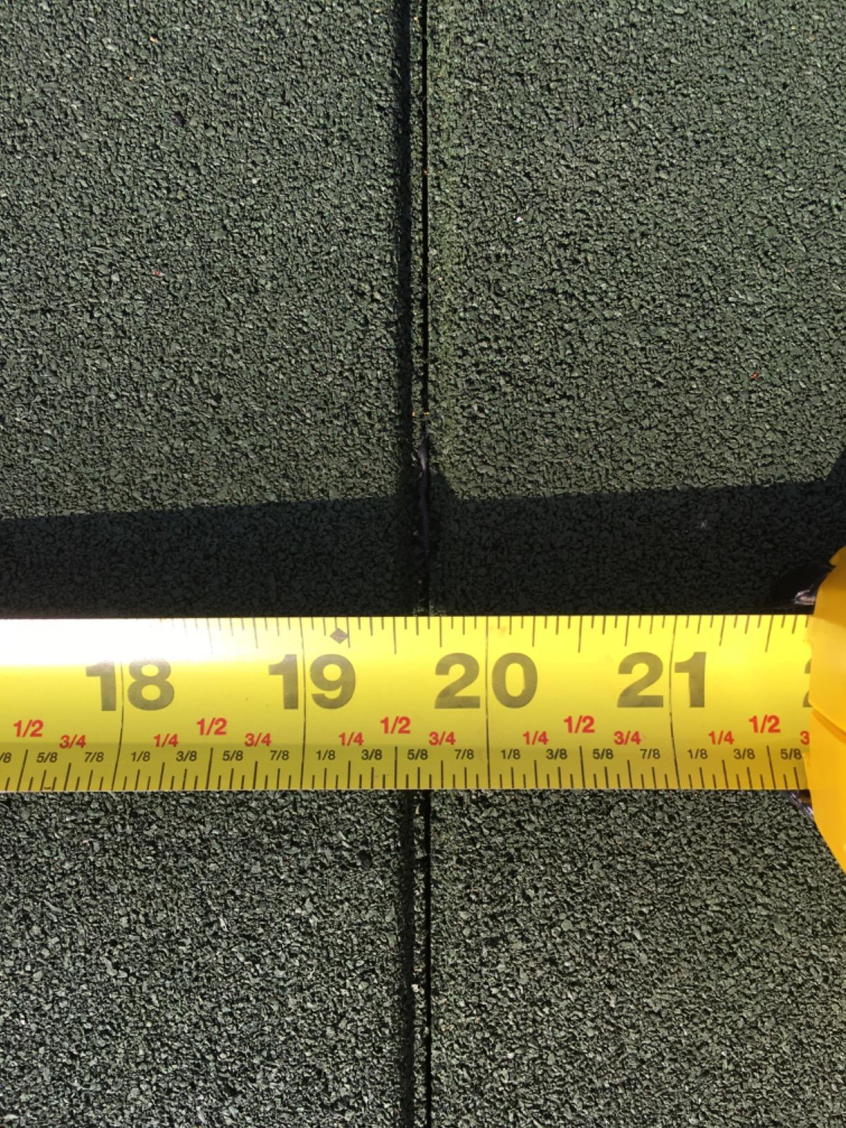 8/mo Finance Playsafer Rubber Playground Tiles 2" Thick