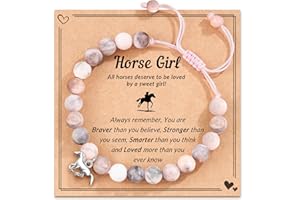 FYUKISS Horse Gifts for Girl Horse Charm Bracelet for Girls Granddaughter Daughter Niece Who Loved Horse as Birthday Christmas Gift