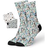 Yogusut Dogs Socks for Women, Dog Lover Gifts for Women, Funny Novelty Soft Comfort Socks, Gift for Dog Mom