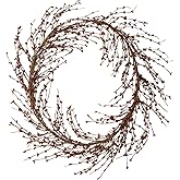 NeoL'artes 6ft Red Pip Berry Garland for Christmas Craft Décor or Celebrations Embellishing