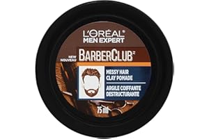 L'Oreal Paris Men Expert Men expert barberclub Messy Hair Clay Pomade, 75 Milliliters (ZAU06916)