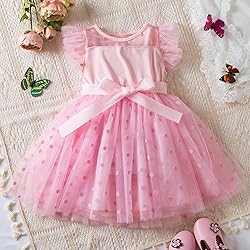 TTYAOVO Baby Polka Dot Princess Summer Casual Girl