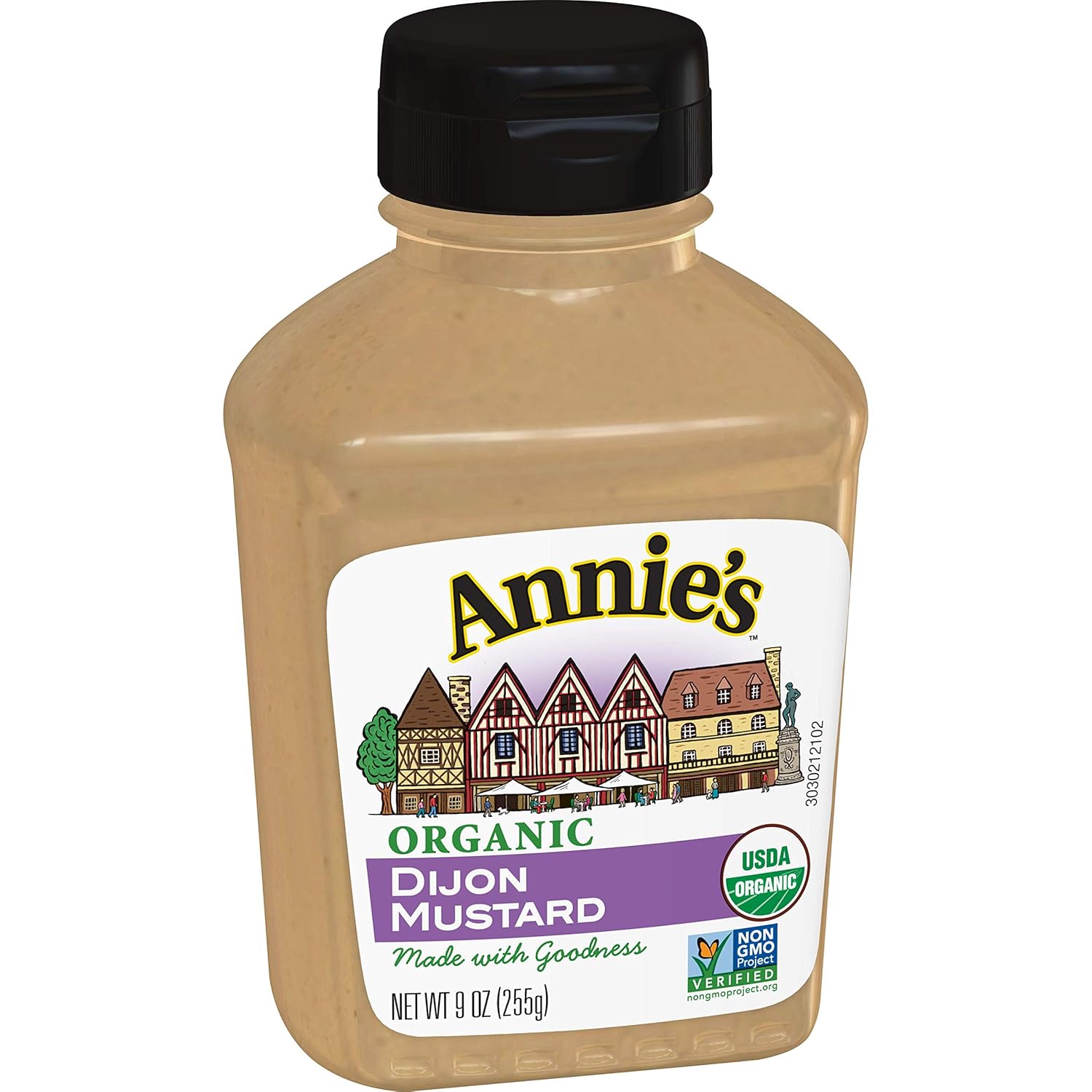 Amazon Com Annie S Dijon Mustard Certified Organic Gluten Free Non Gmo 9 Oz Grocery Gourmet Food