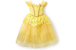 DISNEY STORE Official Princess Halloween Costume for Kids - Disney Princess Dresses - Dress up Clothes for Pretend Play