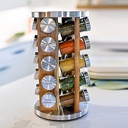 Orii 20 Jar Spice Rack with Spices Included - Tower