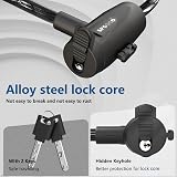 SPGOOD Bike Lock 1200mm 12mm with 2 Keys Mounting Bracket High Security view 3