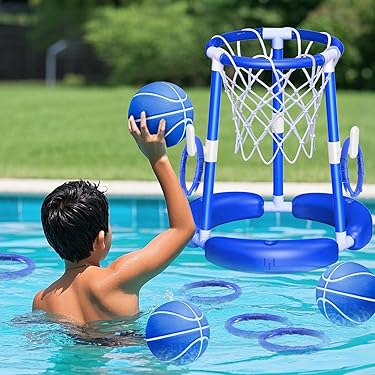 Intex 58504 Opblaasbaar Basketbalspel Floating Hoops bij Intex 58504 Opblaasbaar Basketbalspel Floating Hoops bij