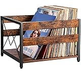 Y&M Vinyl Record Storage Crate, Wooden Storage