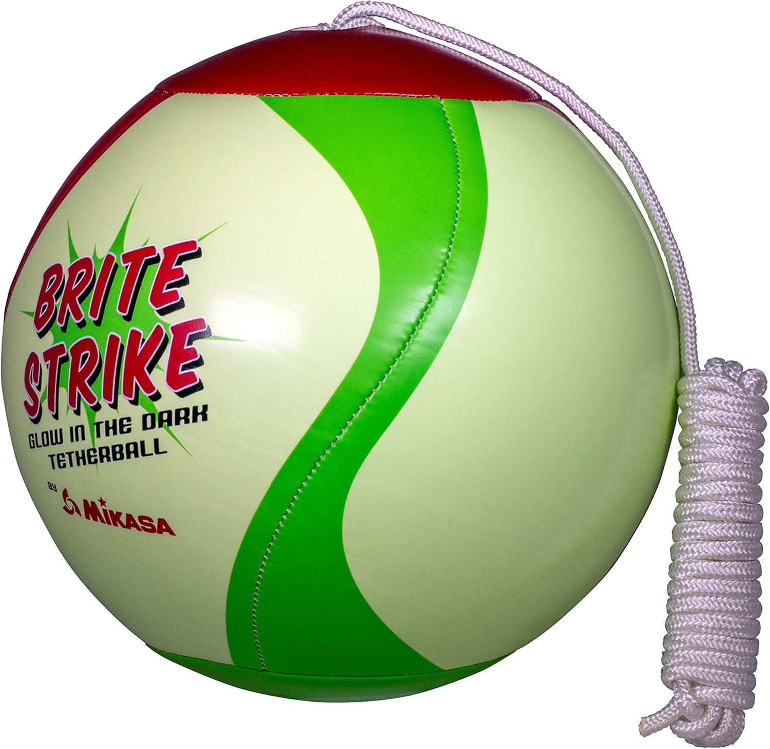 Mikasa Glow in The Dark Outdoor Tetherball, Multicolor : Tetherball Equipment : Sports & Outdoors