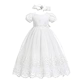 Glamulice Baby Girls Newborn Satin Christening