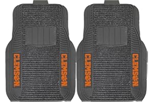 FANMATS NCAA Unisex-Adult 2-pc Deluxe Car Mat Set