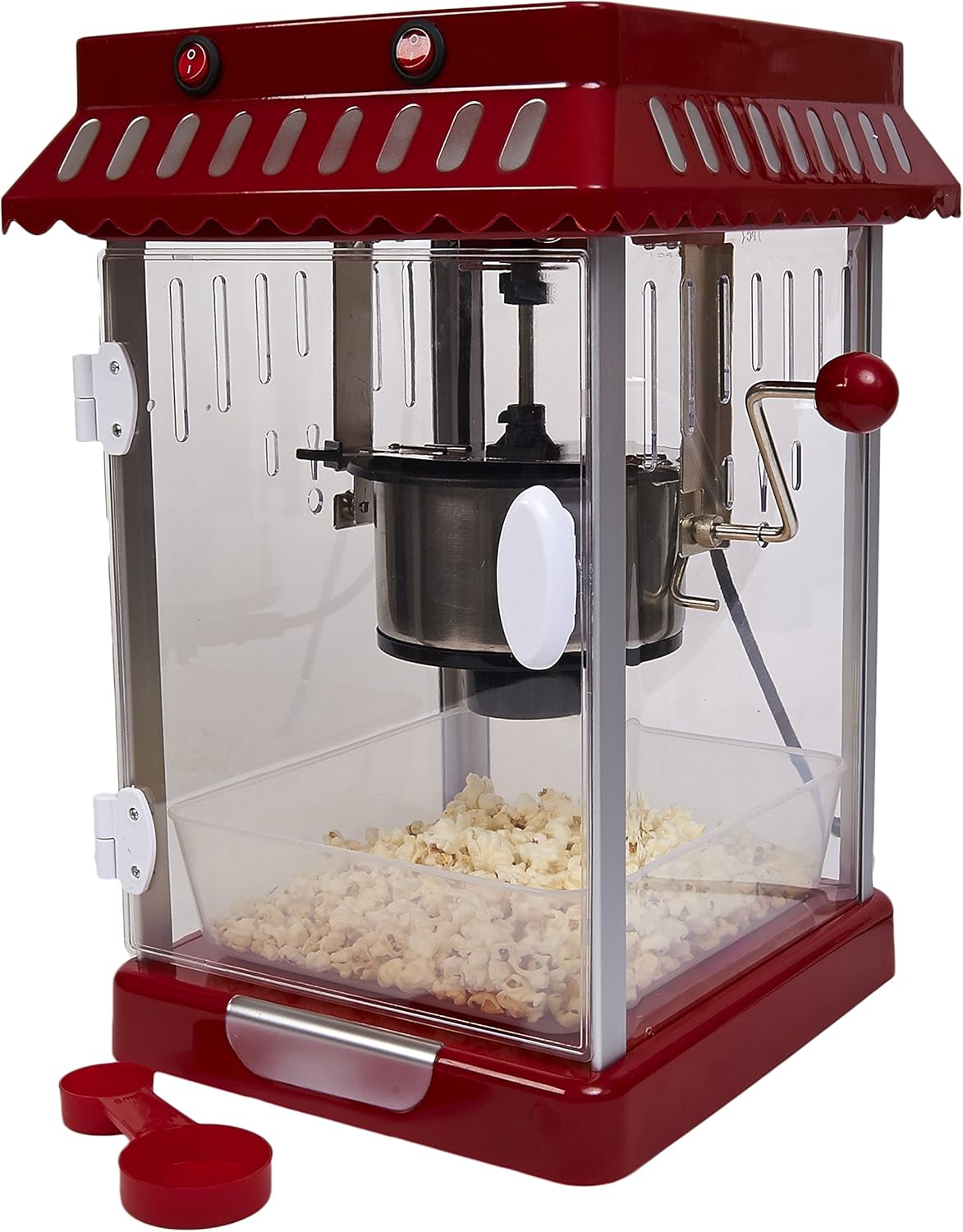 Wicked Gizmos WG Retro Popcorn Kettle Cinema Style Popcorn Machine