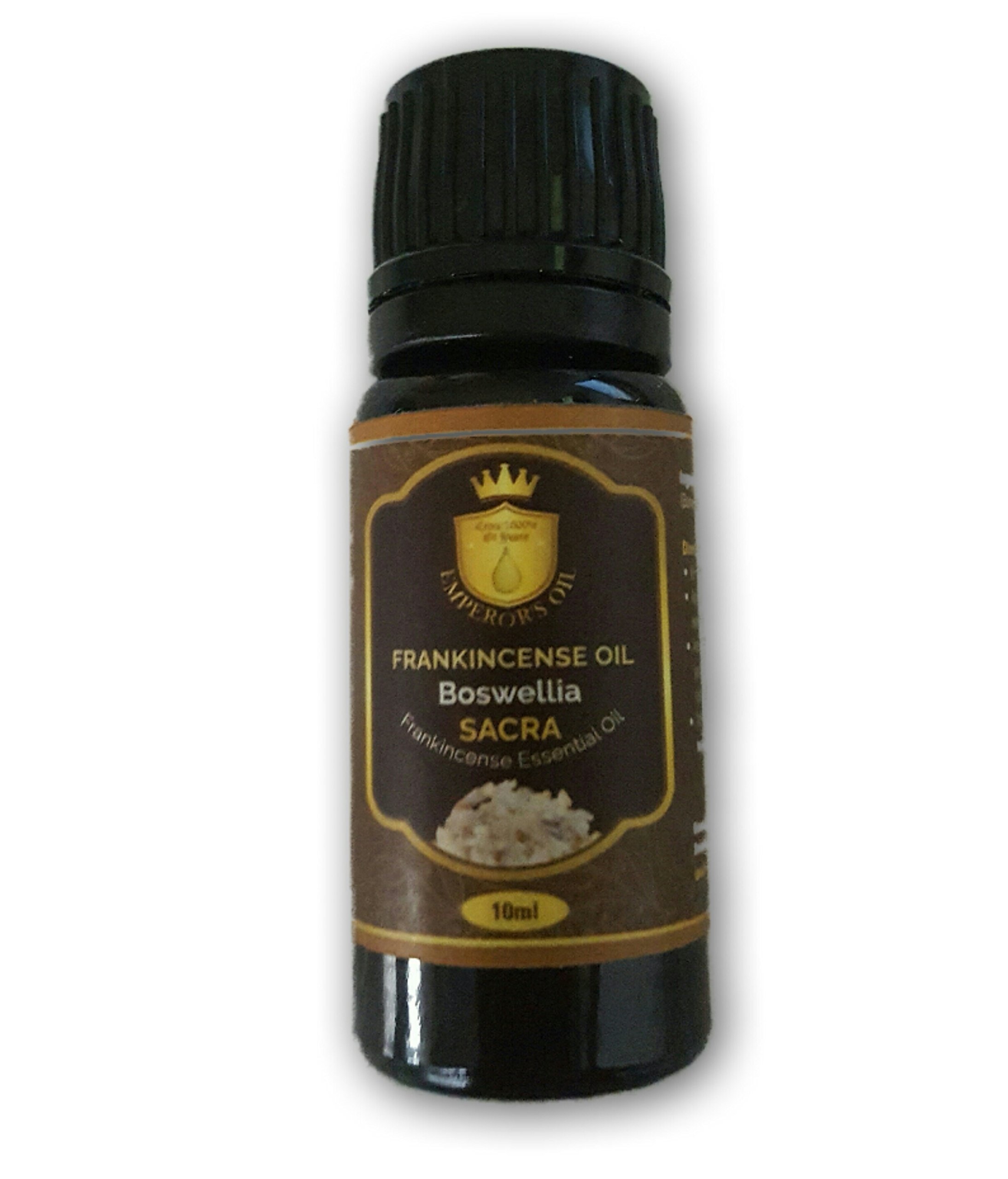 10ml Boswellia Sacra, Pure Frankincense essential oil, Aromatherapy for internal and external use, bottled in UK.