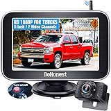 Wireless Backup Camera 5-Inch for Truck: Easy Setup