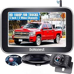Wireless Backup Camera 5-Inch for Truck: Easy Setup