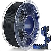 TECBEARS Dual Color PLA Filament 1.75mm, Matte PLA 3D Printer Filament, Dimensional Accuracy +/- 0.02 mm, 1KG Spool(2.2 lbs),PLA Matte Filament (Black Blue)