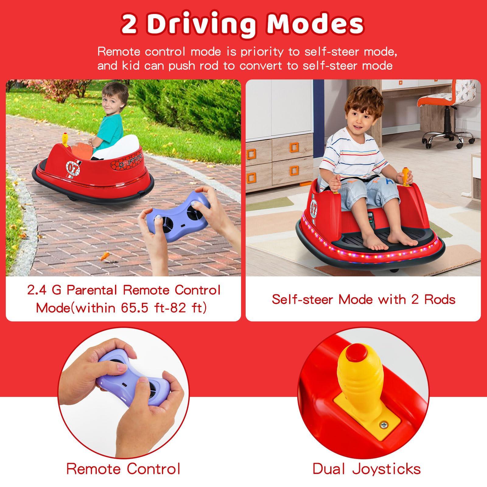 HONEY JOY TQ10161 Bumper Car
