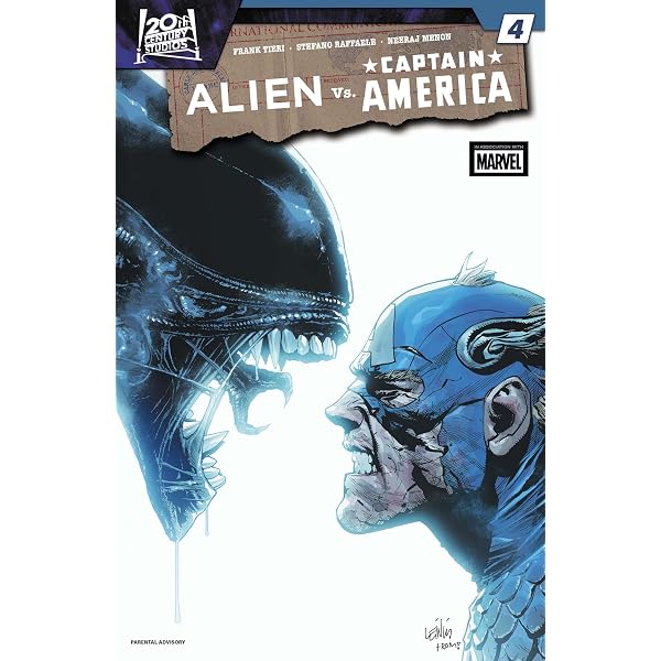 Amazon.com: Alien vs. Captain America (2025-2026) #3 (of 4) eBook