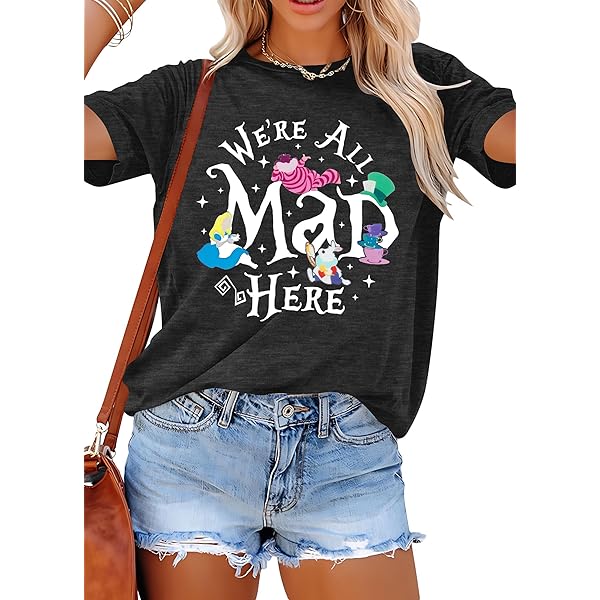 Amazon.com: Alice in Wonderland - in Wonderland T-Shirt : Clothing