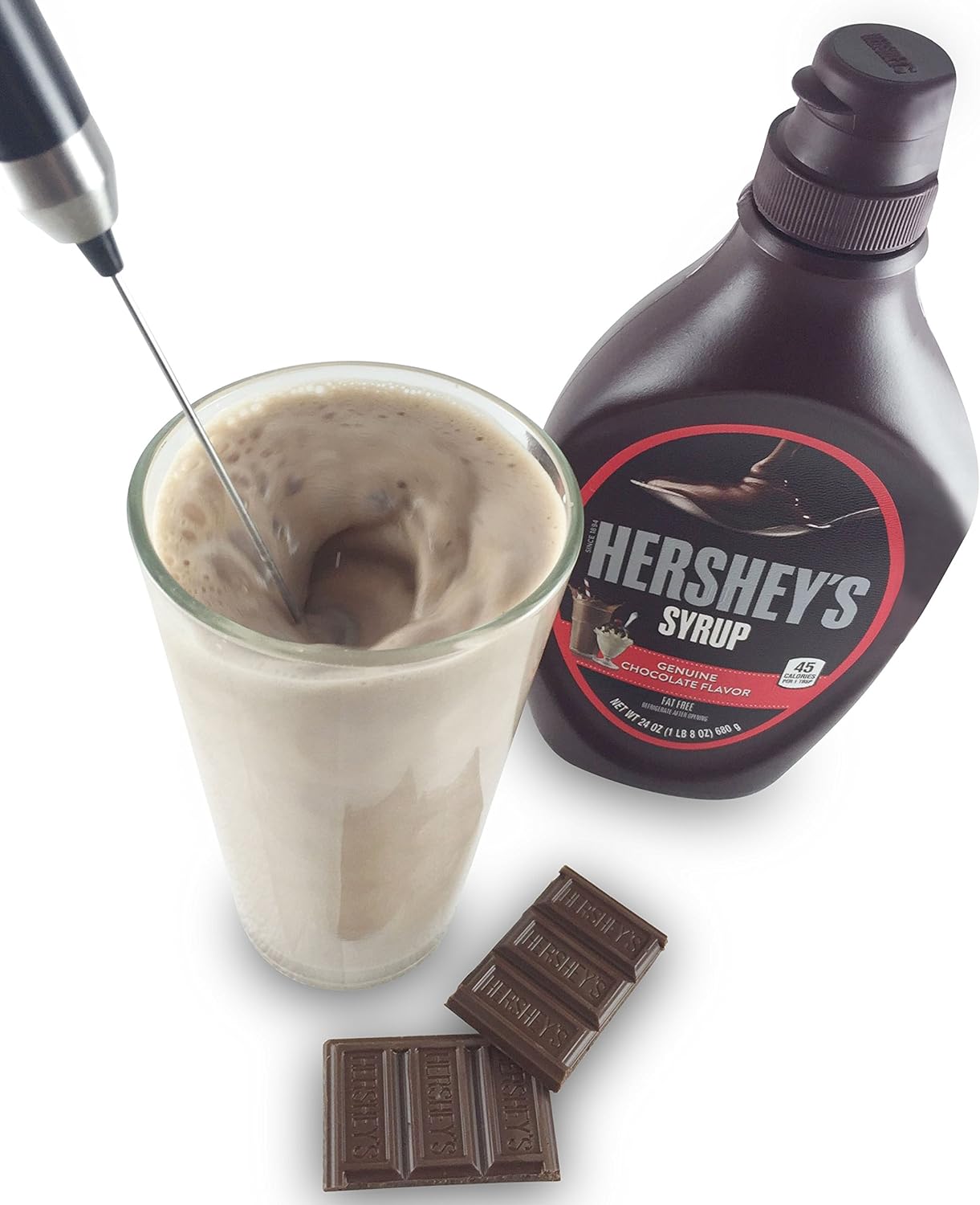 Nestpark Portable Drink Mixer Small Handheld Electric Stick Blender - Cordless and Battery Operated Bulletproof Keto Coffee Blender: Kitchen & Dining